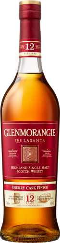 Виски GLENMORANGIE Lasanta Шотландский односолодовый 12 лет, п/у, 43%, 0.7л, вид