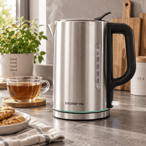 Чайник электрический POLARIS Water Way Pro стальной, Арт. PWK 0712 CA Polaris, вид