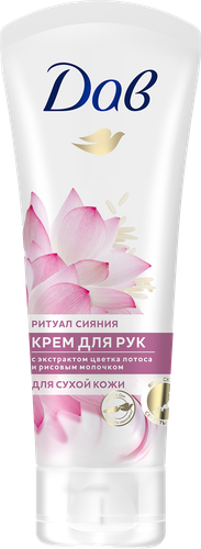 Крем для рук ДАВ Nourishing Secrets Экстракт лотоса и рисовое молочко, 75мл, картинка