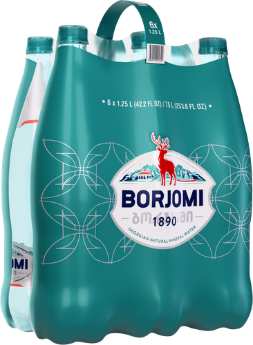 Вода минеральная BORJOMI, 1.25л, картинка