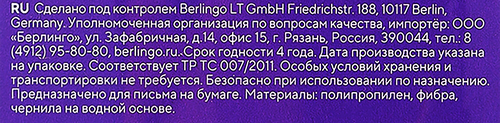 Набор капиллярных ручек BERLINGO Rapido, 6 цветов, Арт. CK_40006, крупный план