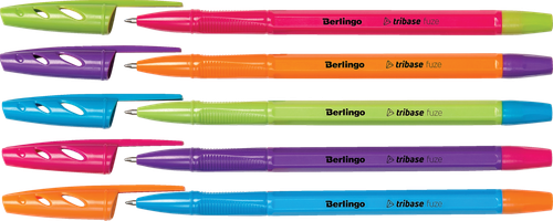 Ручка шариковая BERLINGO Tribase Fuze, синий, 0,7мм, Арт. CBp_70922, картинка