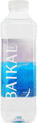 Вода питьевая BAIKAL430 глубинная байкальская негазированная, 0.85л, фотография