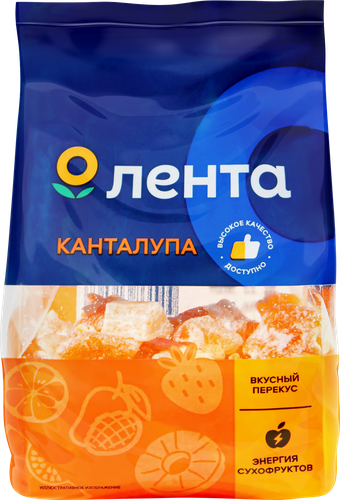 Цукаты ЛЕНТА Канталупа (тайская дыня), 140г, детальное фото
