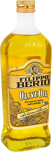 Масло оливковое FILIPPO BERIO Pure рафинированное, 1л, фото