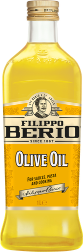 Масло оливковое FILIPPO BERIO Pure рафинированное, 1л, крупный план