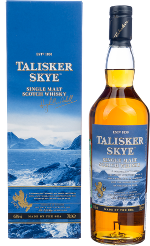 Виски TALISKER Skye Шотландский солодовый, 45,8%, п/у, 0.7л, крупный план