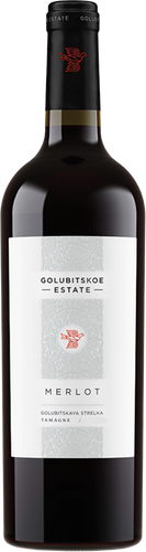 Вино GOLUBITSKOE ESTATE Мерло красное сухое, 0.75л, фото