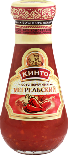 Соус КИНТО Мегрельский перечный, 190г, крупный план