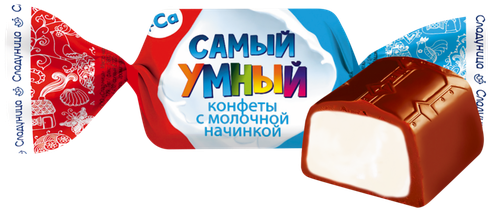 Конфеты «Самый умный», вес., детальное фото