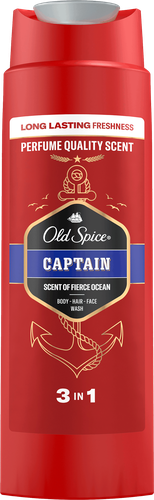 Шампунь-гель для душа OLD SPICE 2в1 Captain, 250мл, детальное фото