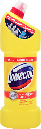 Средство для чистки ДОМЕСТОС Лимонная свежесть, 1.5л, фото