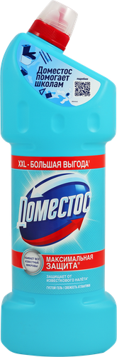 Средство для чистки ДОМЕСТОС Свежесть Атлантики, 1.5л, вид