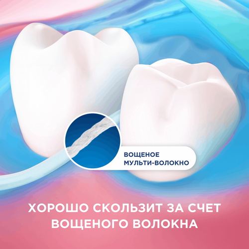 Зубная нить ORAL-B Essential Floss вощеная мятная, 50м, вид