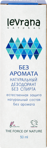 Дезодорант-спрей женский LEVRANA Zero без аромата, 50мл, вид