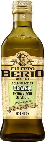 Масло оливковое FILIPPO BERIO Organic Extra virgin нерафинированное, 500мл, изображение