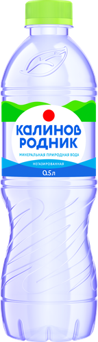 Вода минеральная КАЛИНОВ РОДНИК негазированная, 0.5л, изображение
