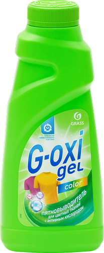 Пятновыводитель GRASS G-OXI для цветных вещей, 500мл, вид