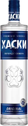Водка ХАСКИ 40%, 1л, вид
