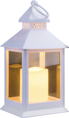 Фонарь HOMECLUB Сканди 24см, со светодиодной LED-свечой, IP20 Арт. 201742, вид