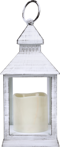 Фонарь HOMECLUB Сканди 24см, со светодиодной LED-свечой, IP20 Арт. 201742, фото