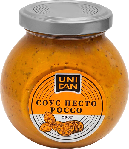 Соус томатный UNI DAN Песто Россо, 200г, картинка