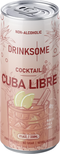 Коктейль безалкогольный DRINKSOME Куба Либре, газированный, 0.33л, детальное фото