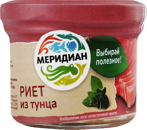 Риет МЕРИДИАН из тунца, 100г, картинка