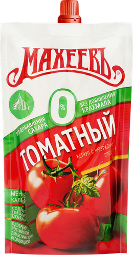 Кетчуп МАХЕЕВЪ Томатный без сахара и крахмала, 300г, изображение