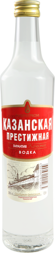 Водка КАЗАНСКАЯ Престижная 38%, 0.5л