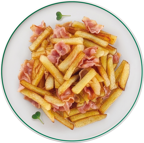 Картофель жареный с беконом ЛЕНТА FRESH, 300г, фото