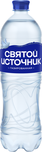 Вода питьевая СВЯТОЙ ИСТОЧНИК газированная, 1л, детальное фото
