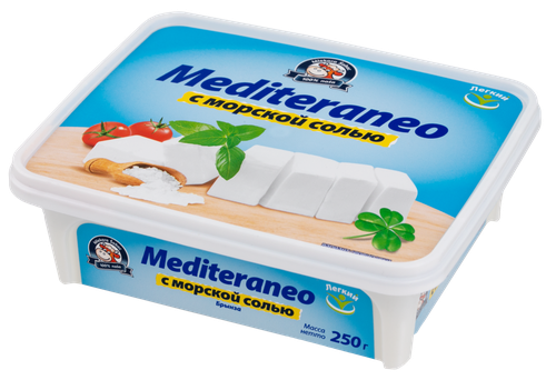 Сыр MLEKARA SABAC Mediteraneo Брынза с морской солью 25%, без змж, 285г, изображение