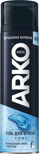 Гель для бритья ARKO Cool, 200мл, картинка