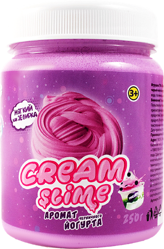 Игрушка SLIME Крем Слайм Флаффи в баночке, в ассортименте Арт. SF02,SF05-X, 250г, фотография