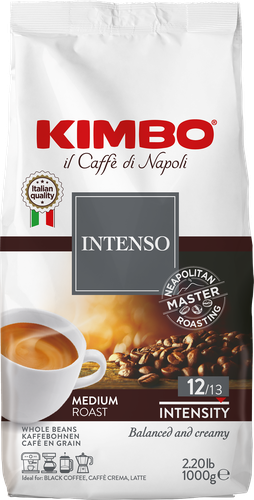 Кофе зерновой KIMBO Aroma Intenso натуральный, 1кг, картинка