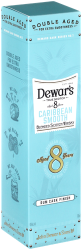 Виски DEWAR'S 8 Carribbean Smooth Шотландский купажированный, 40%, п/у, 0.7л, фото