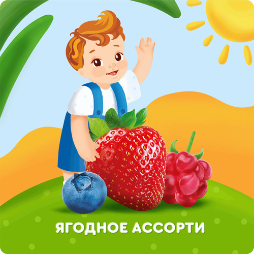 Хлебцы рисовые детские АГУША Полезный перекус Ягодное ассорти, с 12 месяцев, 30г, вид