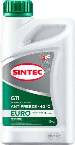 Антифриз SINTEC зеленый G11 Арт. 802558, 1кг, фото
