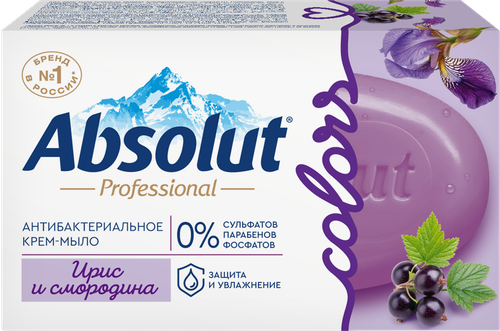 Крем-мыло ABSOLUT Professional Ирис и смородина, 90г, фото