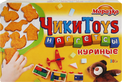 Наггетсы куриные МОРОЗКО ЧикиToys, 300г, фото