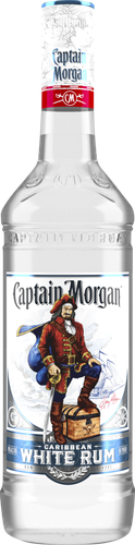Ром CAPTAIN MORGAN Карибиан Уайт Рам невыдержанный 37,5–40%, 1л