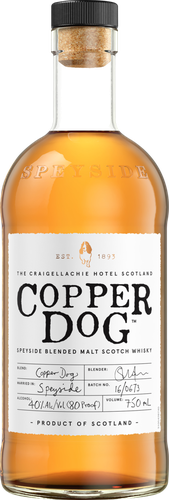 Виски COPPER DOG Шотландский солодовый, 40%, 0.7л, картинка