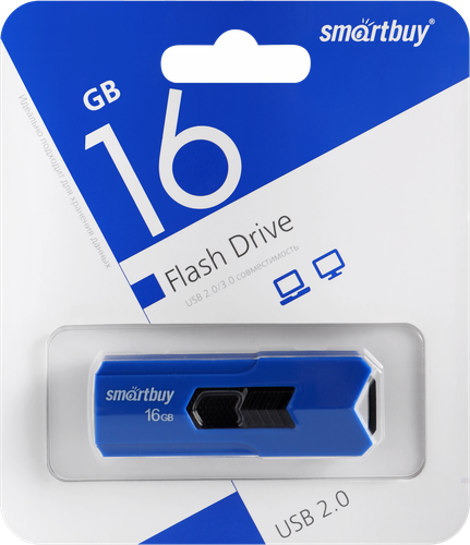 Флэш-диск SMARTBUY Stream 16GB, картинка