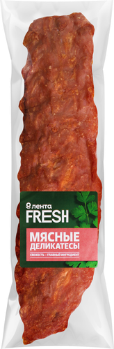 Ребрышки свиные копчено-вареные ЛЕНТА FRESH, весовые, вид