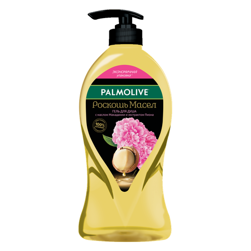 Гель для душа PALMOLIVE Роскошь масел с маслом макадамии и экстрактом пиона, 750мл, фото