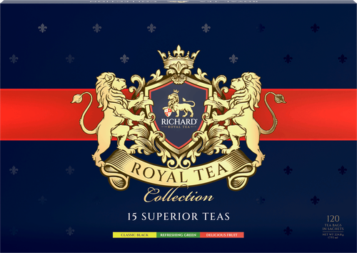 Набор чайный RICHARD Royal Tea Collection Ассорти, 120пак, изображение