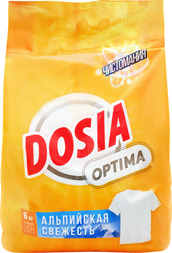 Стиральный порошок DOSIA Optima Альпийская свежесть, 6кг, детальное фото