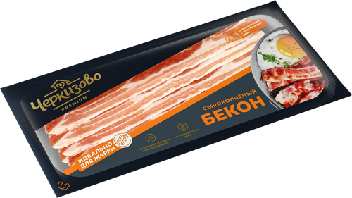 Бекон сырокопченый ЧЕРКИЗОВО ПРЕМИУМ, нарезка, 180г, изображение