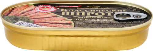 Шпроты ВКУСНЫЕ КОНСЕРВЫ в масле, 175г, картинка